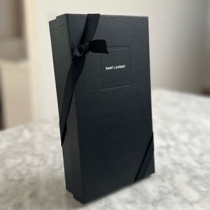 Saint Laurent gift box and dust bag